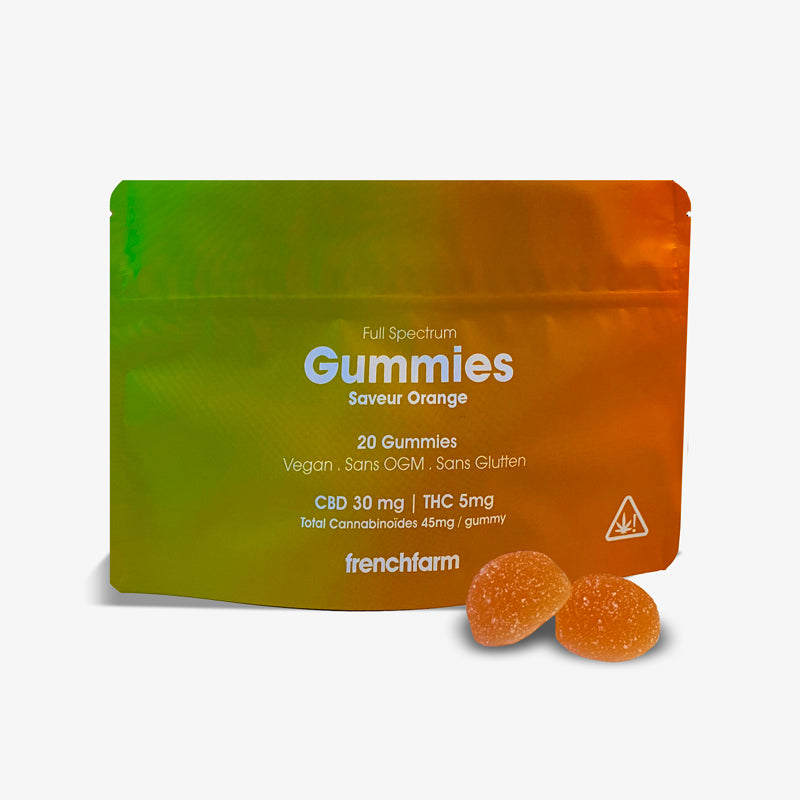 Full-spectrum gummies Orange