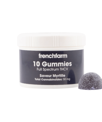 Gummies THCV Myrtille