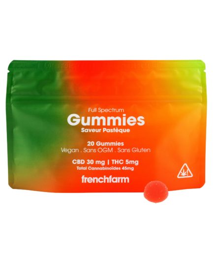 Full-spectrum gummies Pastèque